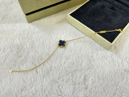 [：Polaidi Jewelry]CLOVER 1 MOTIF PIETERSITE BRACELET