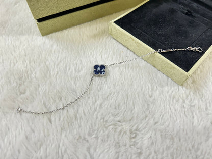 [：Polaidi Jewelry]CLOVER 1 MOTIF PIETERSITE BRACELET