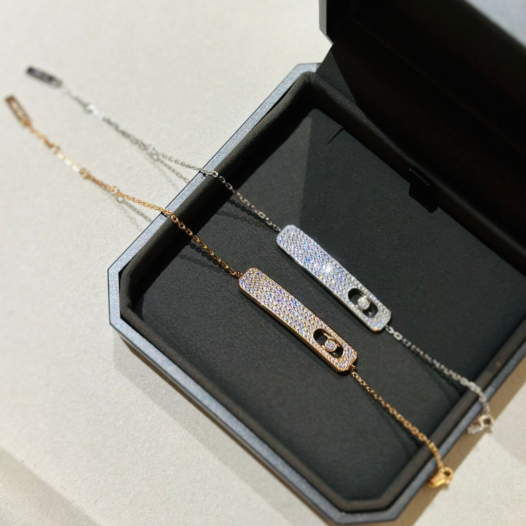 [Polaidi Jewelry]MOVE CLASSIQUE DIAMOND PAVED BRACELET