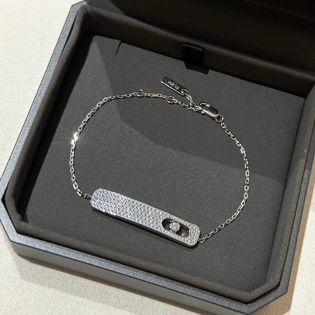 [Polaidi Jewelry]MOVE CLASSIQUE DIAMOND PAVED BRACELET