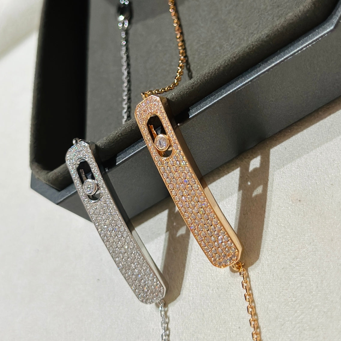 [Polaidi Jewelry]MOVE CLASSIQUE DIAMOND PAVED BRACELET