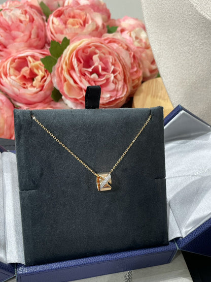 [Polaidi Jewelry]LIENS EVIDENCE DIAMOND NECKLACE