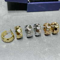 [Polaidi Jewelry ]BEE LOVE DIAMOND HOOP EARRINGS
