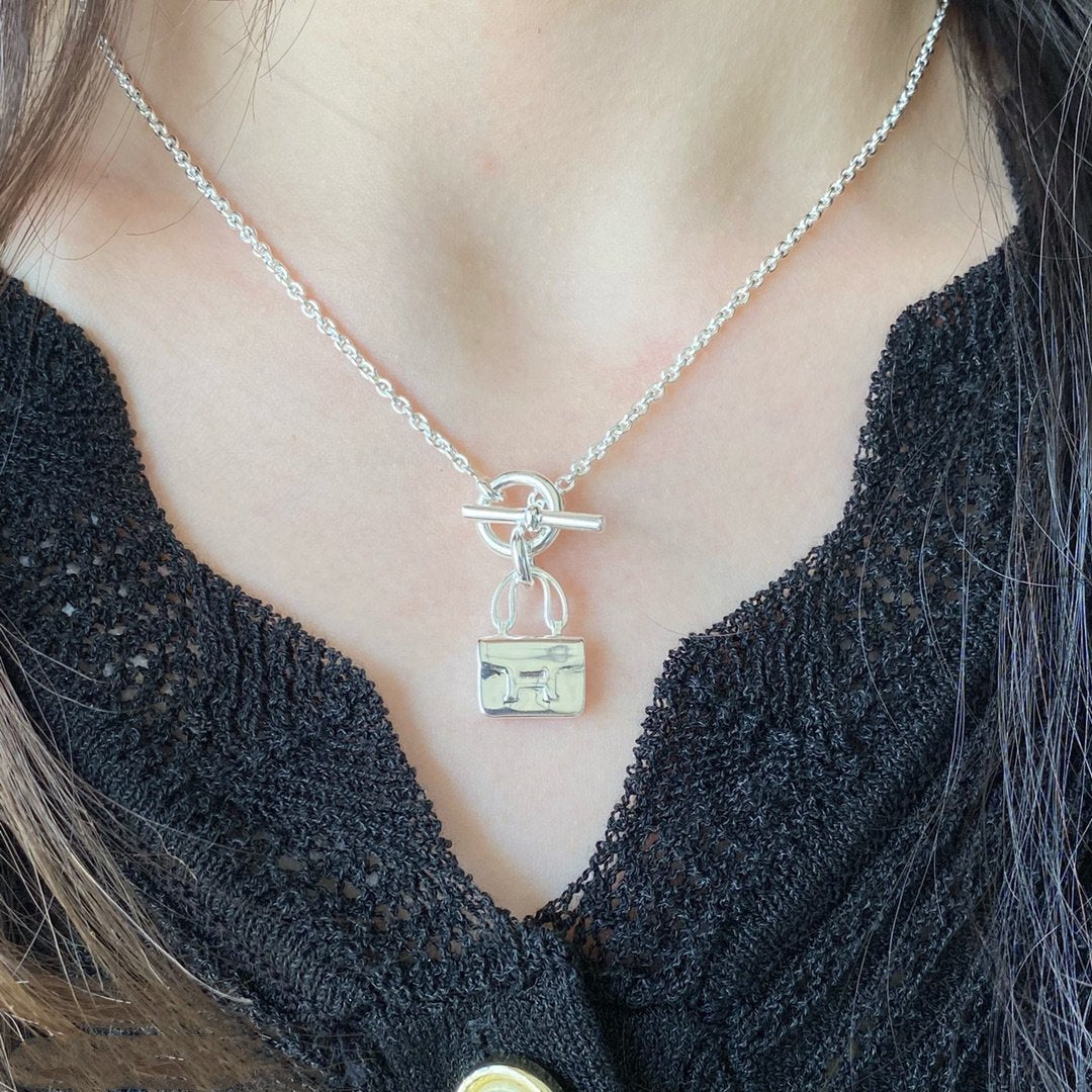 [：Polaidi Jewelry]CONSTANCE PEDANT SILVER NECKLACE
