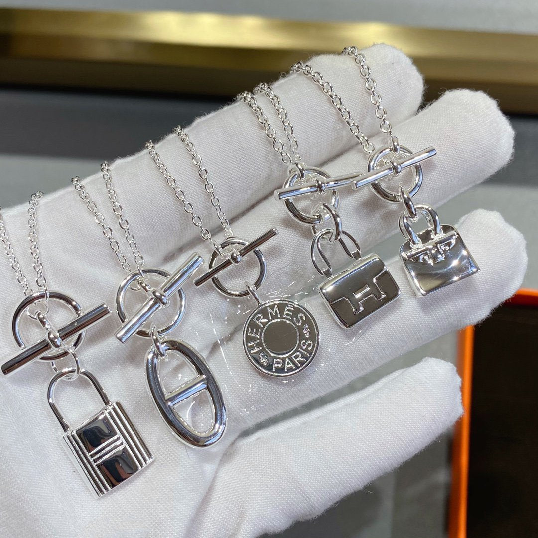 [：Polaidi Jewelry]CONSTANCE PEDANT SILVER NECKLACE