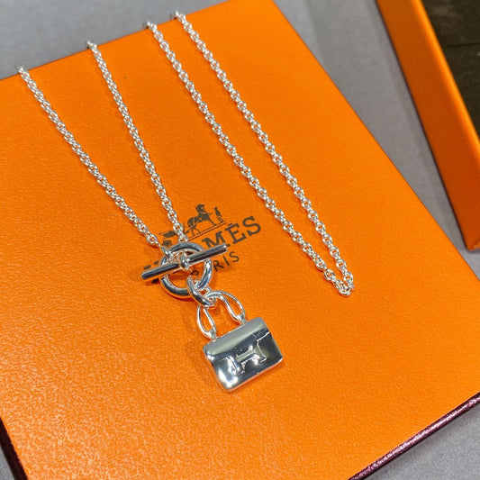 [：Polaidi Jewelry]CONSTANCE PEDANT SILVER NECKLACE