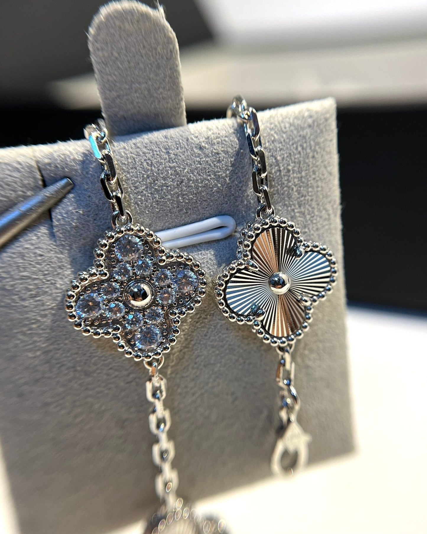 [Polaidi Jewelry] CLOVER 5 MOTIF LASER BRACELET COLLECTION