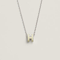[Polaidi Jewelry ]HM CLIC YELLOW ENAMEL GOLD NECKLACE