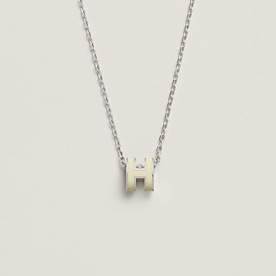[：Polaidi Jewelry]HM クリックイエローエナメルゴールドネックレス