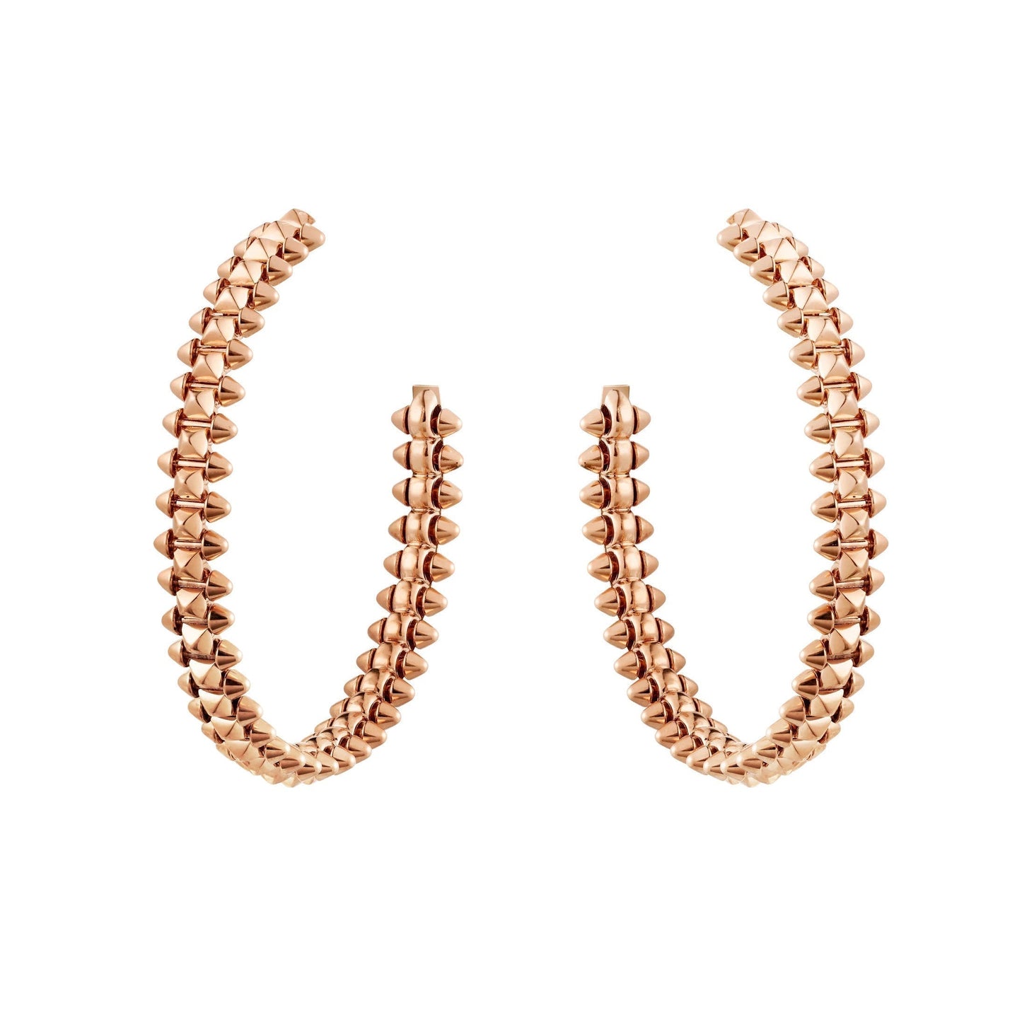[：Polaidi Jewelry]CLASH LARGE HOOP EARRINGS