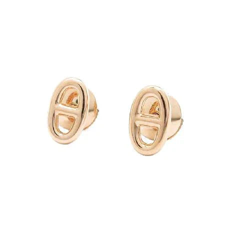 [Polaidi Jewelry]CHAINE SMALL EARRINGS GOLD AND SILVER