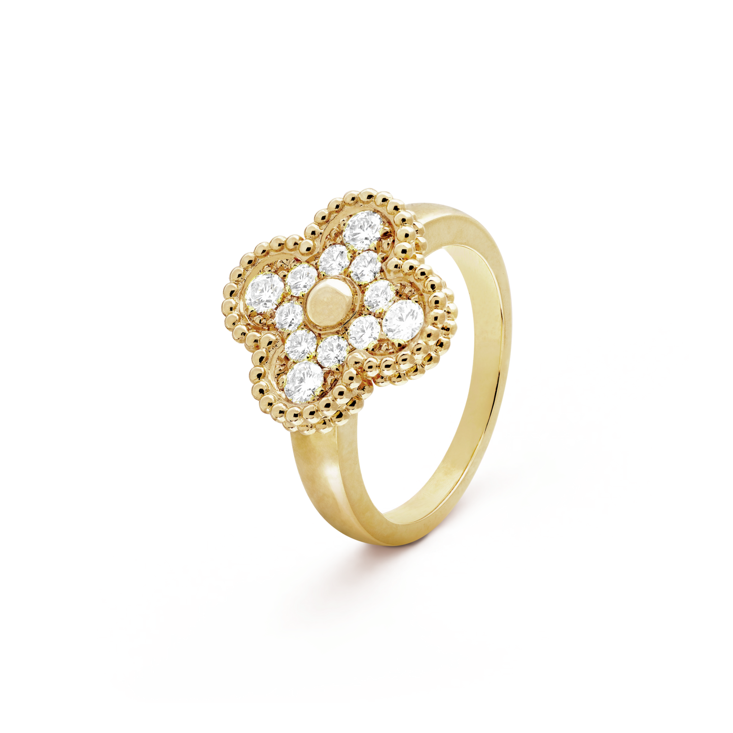 [：Polaidi Jewelry]CLOVER DIAMOND RING
