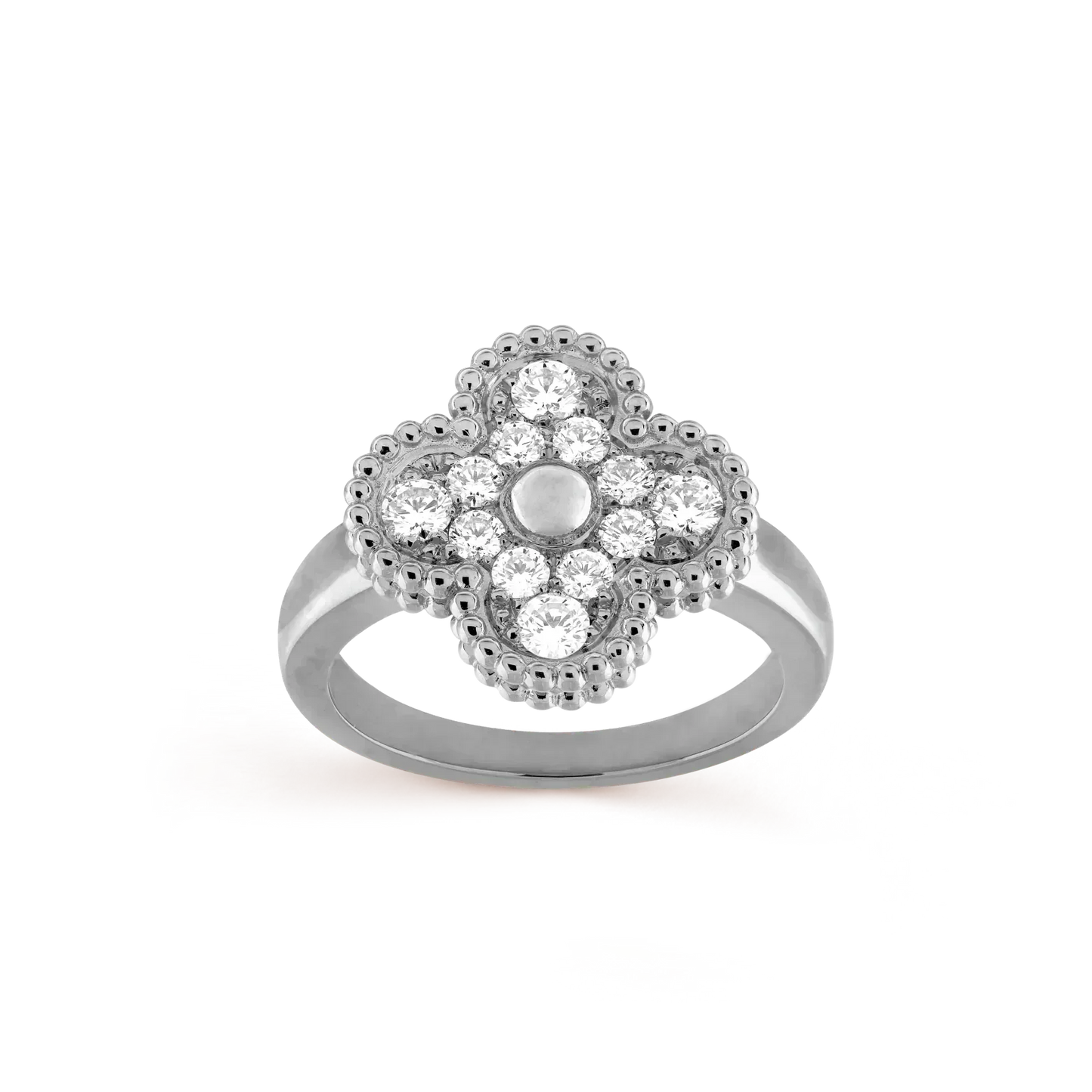 [Polaidi Jewelry]CLOVER DIAMOND RING