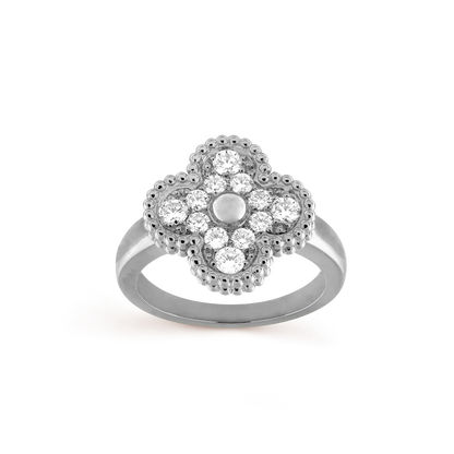 [Polaidi Jewelry]CLOVER DIAMOND RING
