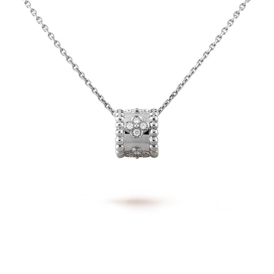 [：Polaidi Jewelry]PERLEE PEDANT SIVLER DIAMOND NECKLACE