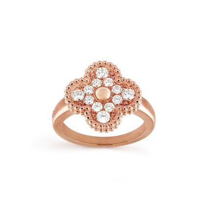 [：Polaidi Jewelry]CLOVER DIAMOND RING