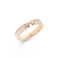 [Polaidi Jewelry ]ALLIANCE LIENS VIDENCE PAVED DIAMOND 4MM RING