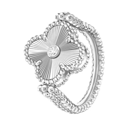 [Polaidi Jewelry]CLOVER RIVERSIBLE SLIVER RING