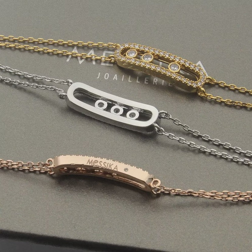 [Polaidi Jewelry] Move Classique pav¨¦ bracelet