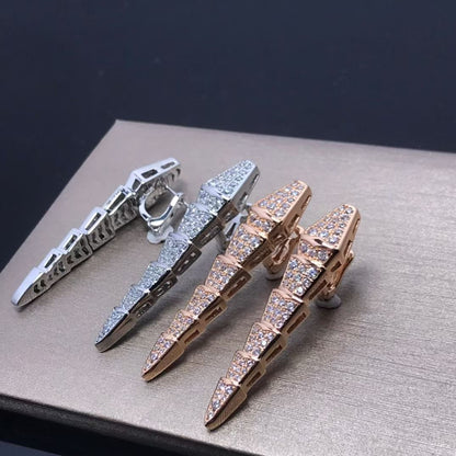 [Polaidi Jewelry]NEW！STARRY SNAKE CLIP-ON EARRINGS