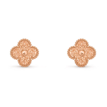 [Polaidi Jewelry]CLOVER MEDIUM 1 MOTIFS LAVA EARRINGS