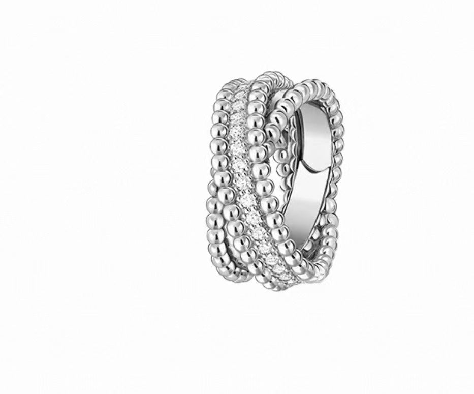 [：Polaidi Jewelry]PERLEE COLLECTION YELLOW GOLD WHITE GOLD ROSE GOLD DIAMOND RING