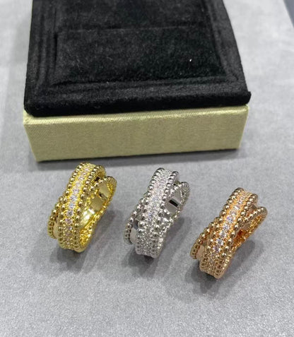[：Polaidi Jewelry]PERLEE COLLECTION YELLOW GOLD WHITE GOLD ROSE GOLD DIAMOND RING