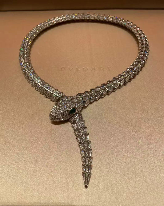 [Polaidi Jewelry]SERPENTI LARGE SIZE SNAKE NECKLACE