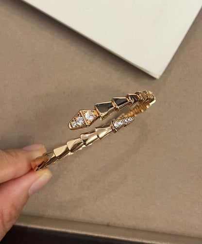 [Polaidi Jewelry]SERPENTI BRACELET DIAMONDS PINK GOLD