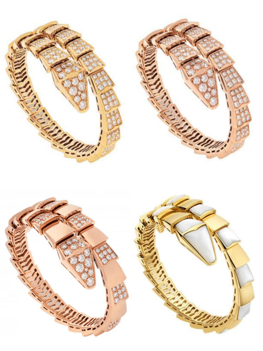 [Polaidi Jewelry]SERPENTI BRACELET 8MM GOLD DIAMOND