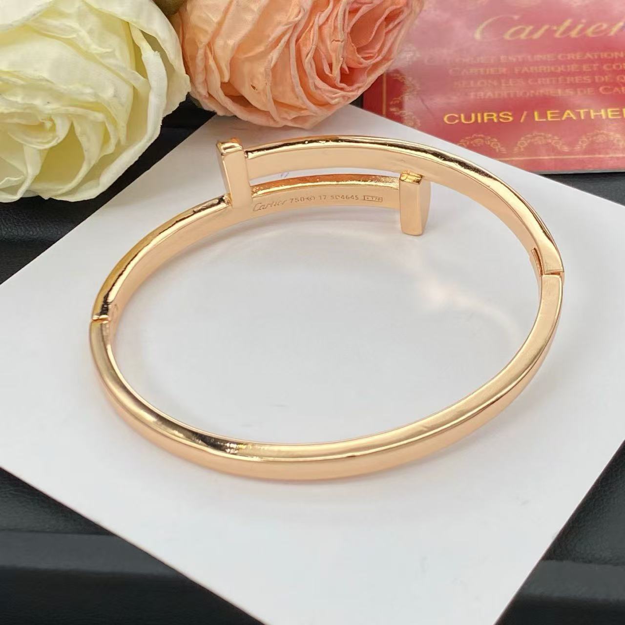 [Polaidi Jewelry]NEW ROSE GOLD 6.1MM BRACELET