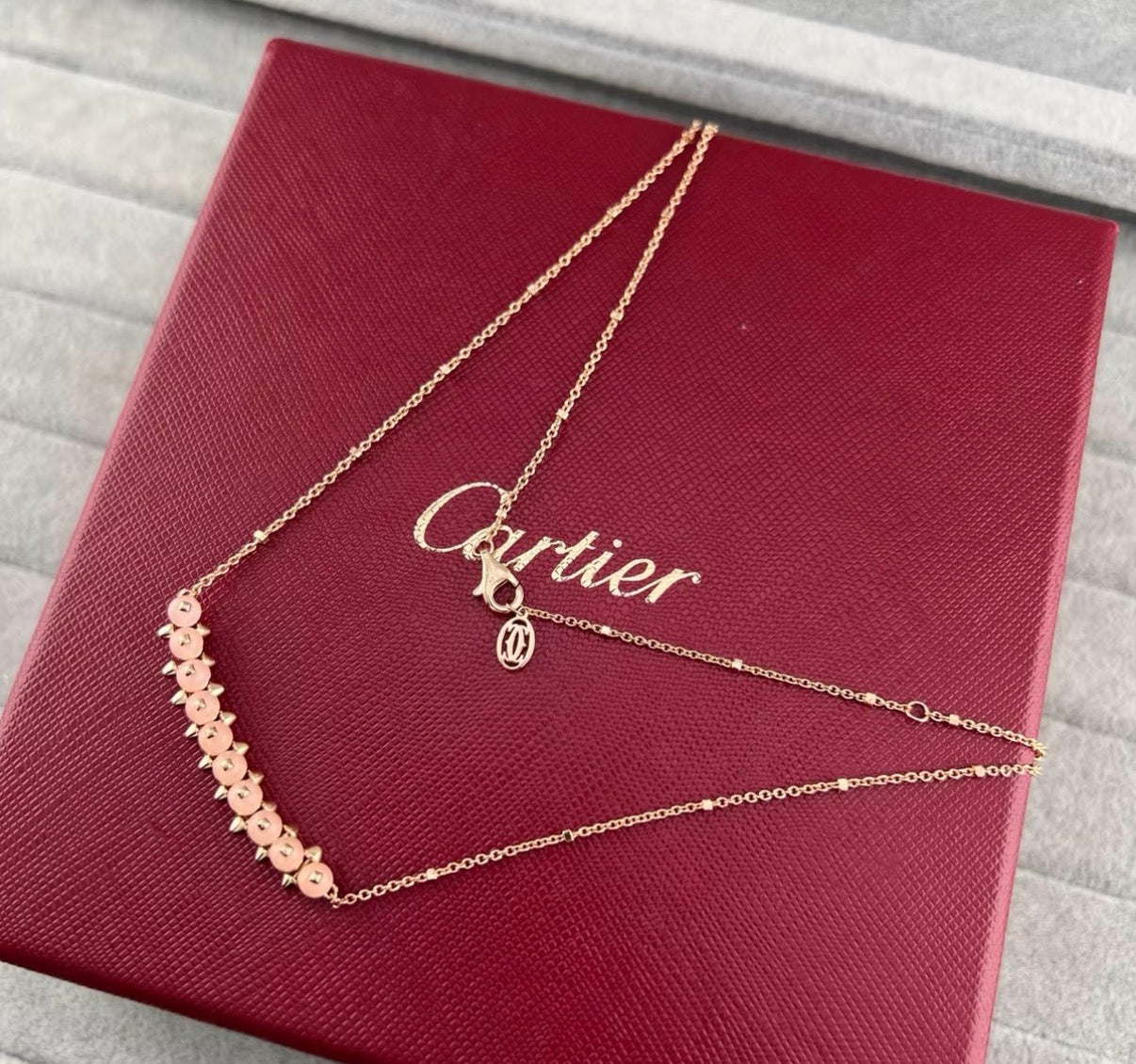 [：Polaidi Jewelry]CLASH COLLECTION AGATE CHALCEDONY STUD NECKLACE