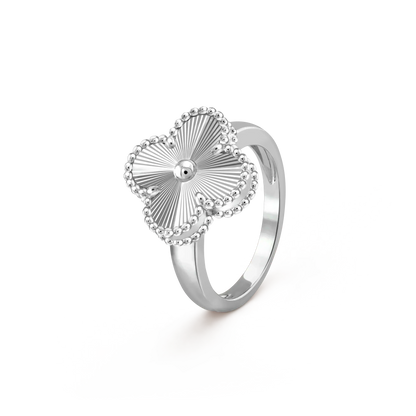 [Polaidi Jewelry]CLOVER SILVER RING