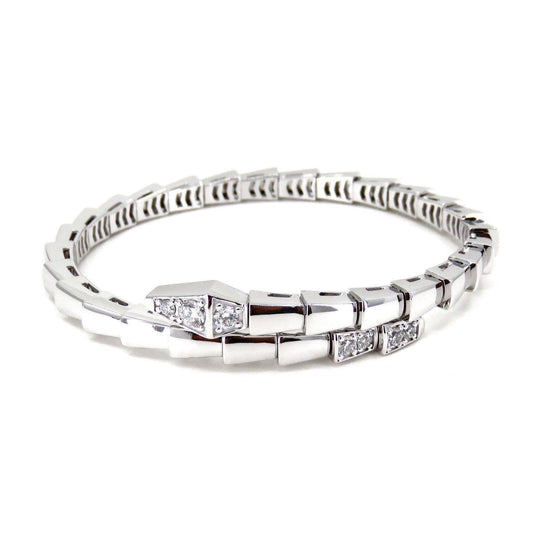 [：Polaidi]SERPENTI BRACELET DIAMONDS SILVER