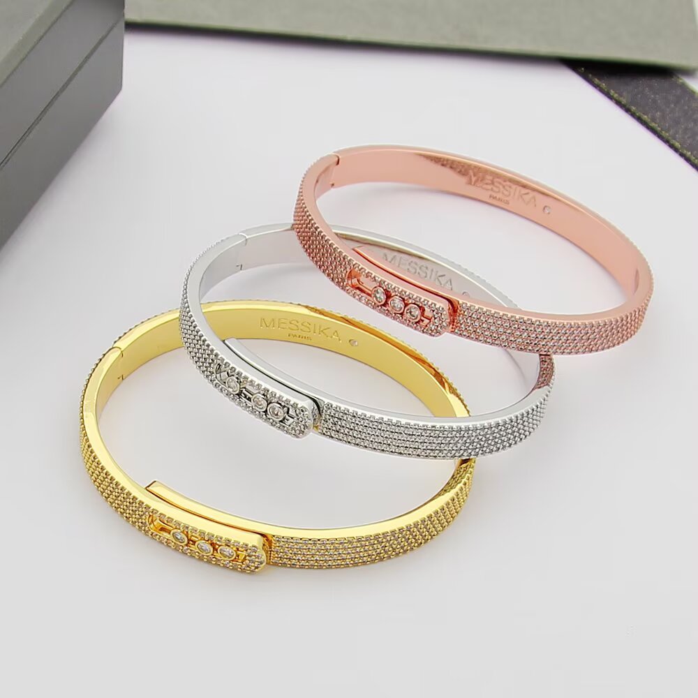 [Polaidi Jewelry]Move Noa Full Pav¨¦ Diamond Bangle Bracelet