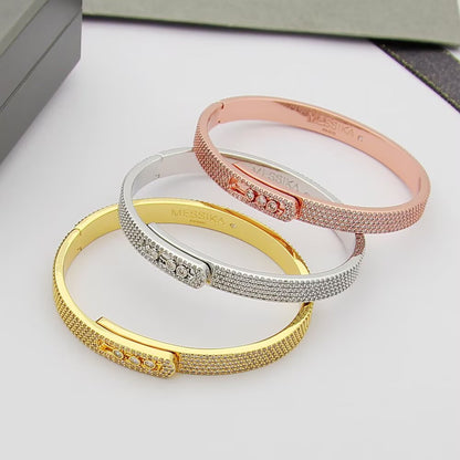 [Polaidi Jewelry]Move Noa Full Pav¨¦ Diamond Bangle Bracelet