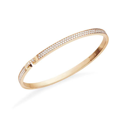 [Polaidi Jewelry]LIENS VIDENCE DIAMOND PAVED BRACELET