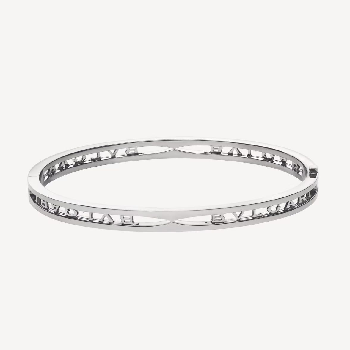 [Polaidi Jewelry]ZERO 1 SPIRAL LOGO SILVER BRACELET