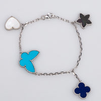 [Polaidi Jewelry ]LUCKY SPRING SILVER BRACELET 4 MOTIF