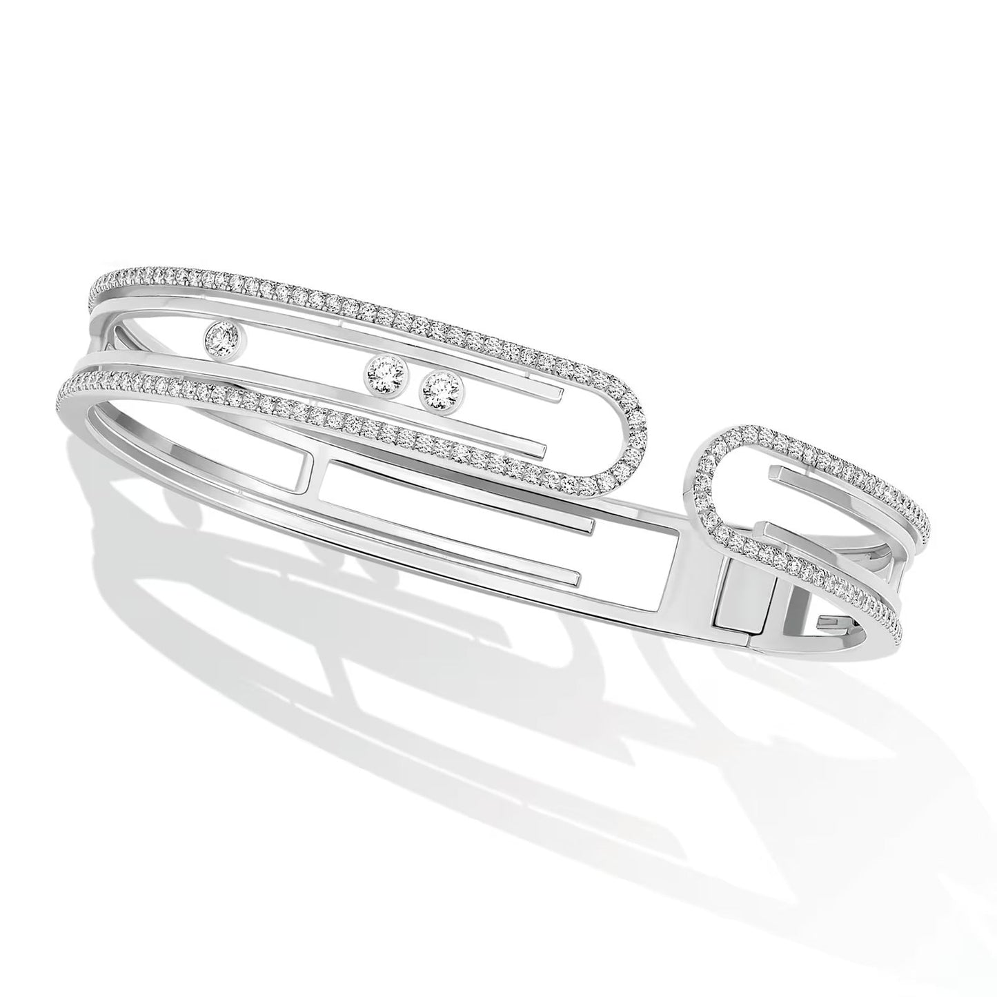 [Polaidi Jewelry]MOVE 10TH PAVED DIAMOND BRACELET