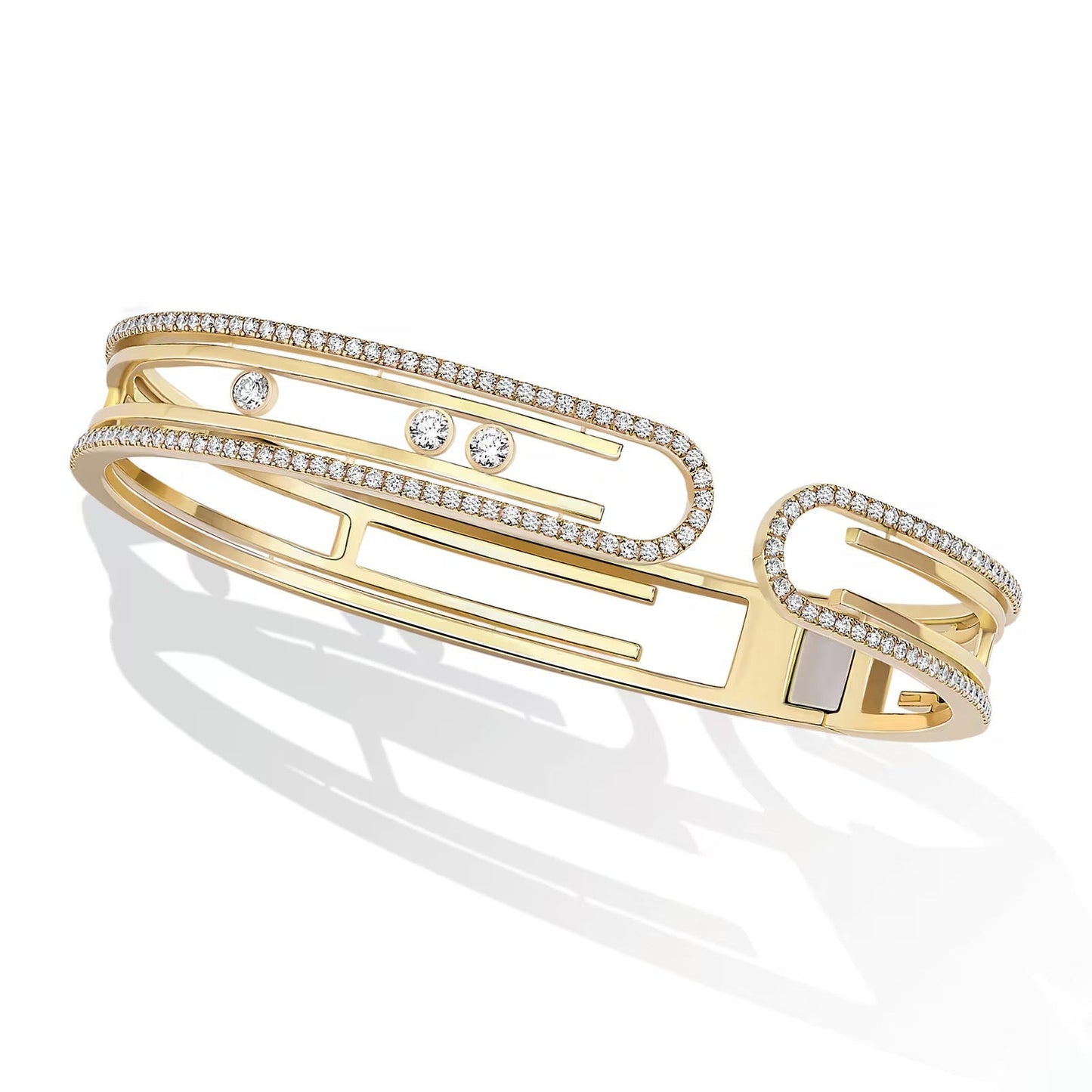 [Polaidi Jewelry]MOVE 10TH PAVED DIAMOND BRACELET