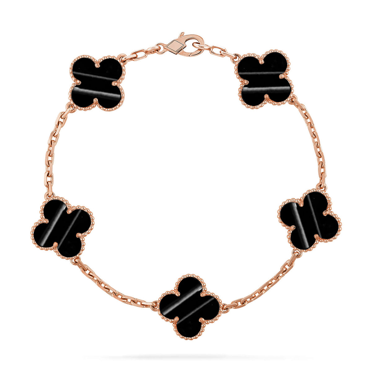 [Polaidi Jewelry] クローバー5モチーフ パルサーストーンブレスレットコレクション