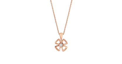 [Polaidi Jewelry]FIOREVER NECKLACE DIAMOND CENTER