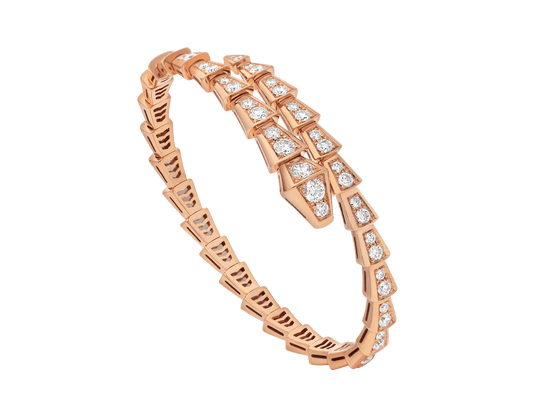 [：Polaidi]SERPENTI BRACELET 6.8MM PINK GOLD DIAMOND