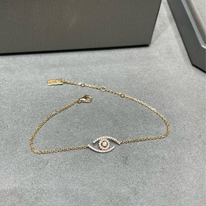 [Polaidi Jewelry]Lucky Eye Pave-Set Diamond Bracelet