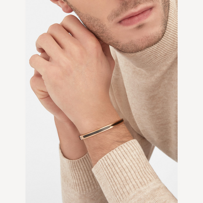 [Polaidi Jewelry]ZERO 1 PINK GOLD WITH BLACK CERAMIC BRACELET