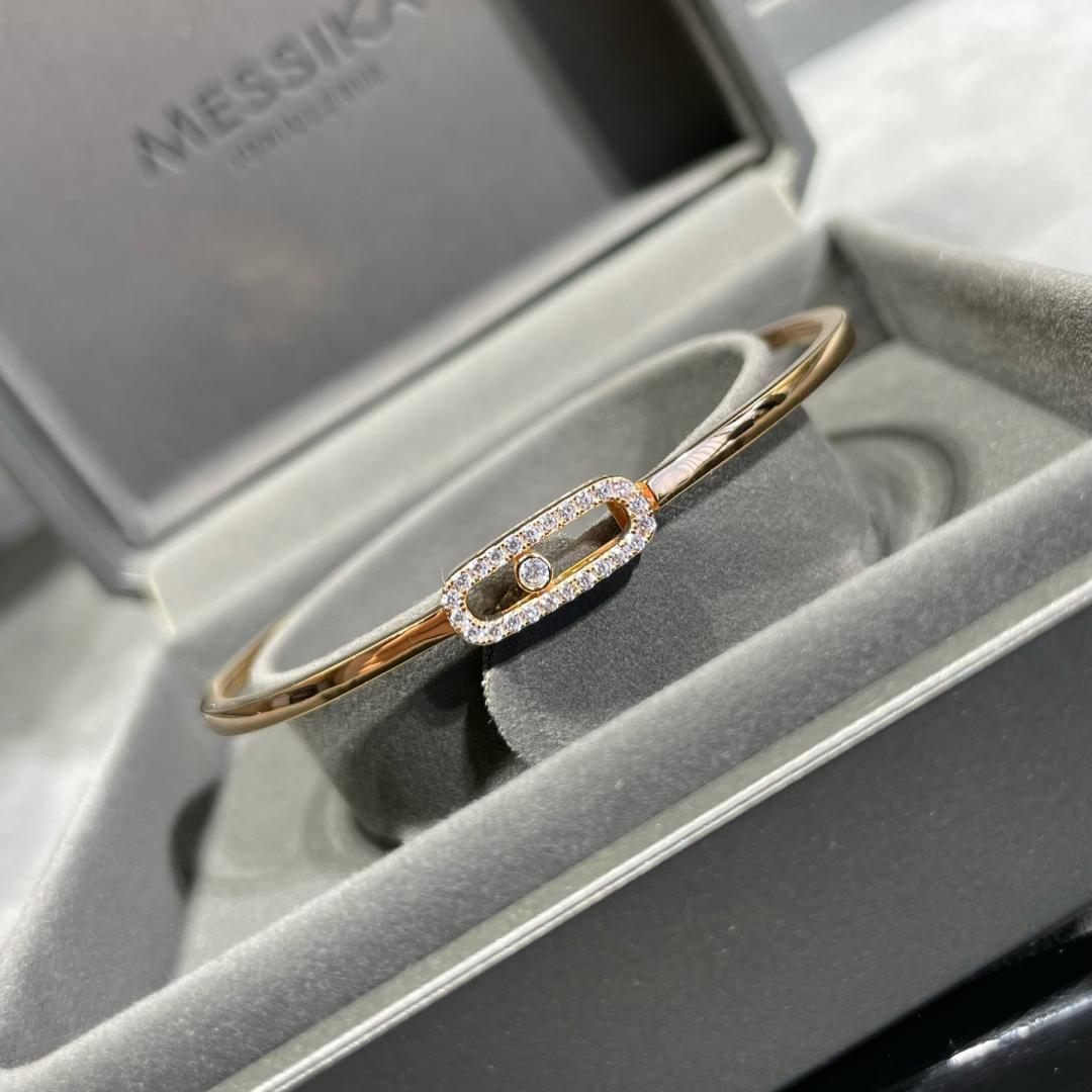 [Polaidi Jewelry]Move Uno pavé flex bangle medium