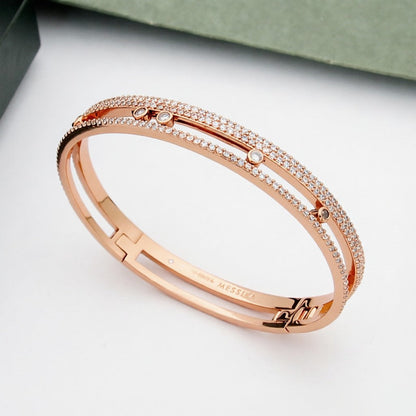 [Polaidi Jewelry]Move Romane pav¨¦ bangle