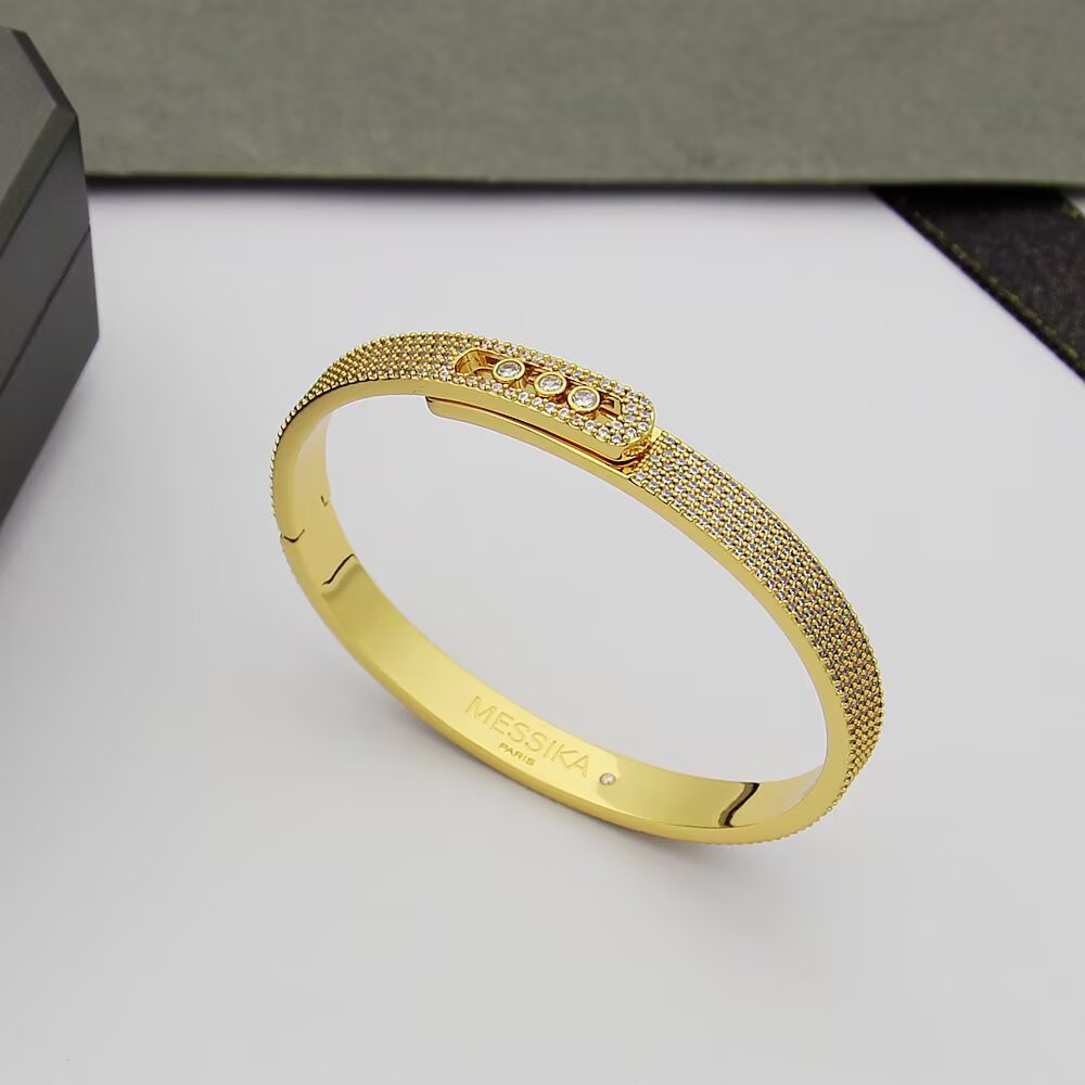 [Polaidi Jewelry]Move Noa Full Pav¨¦ Diamond Bangle Bracelet