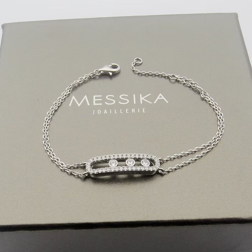 [Polaidi Jewelry] Move Classique pavé bracelet
